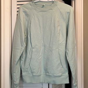 Lululemon Scuba long sleeve Size 8 Mint Green